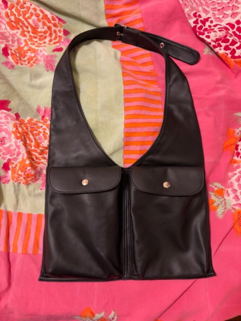 Maryam Nassir Zadeh Julian Bag Black Calf